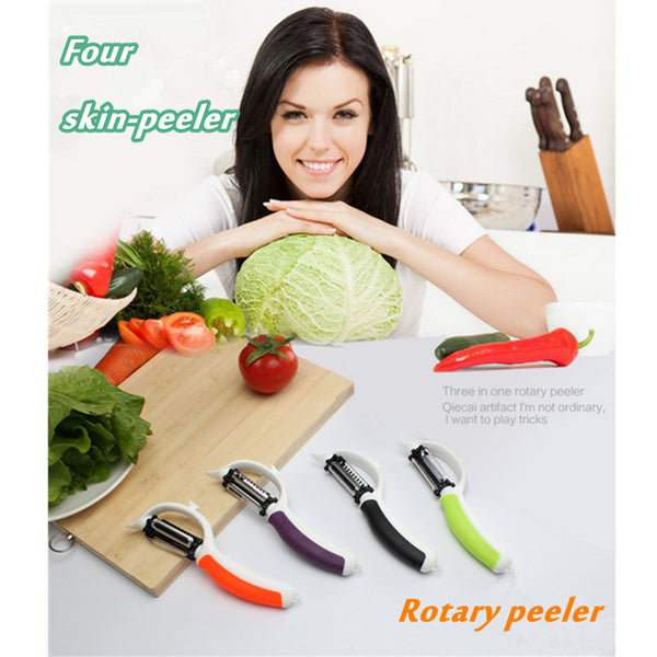 3 in 1 GRATER PEELER SILICER Fruit Vegetable Cooking Tool